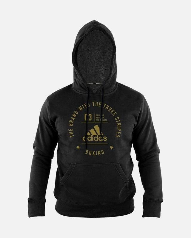 Adidas Hoodie Community Boxing – Black/Gold