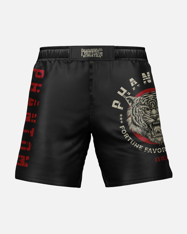Phantom Athletics MMA Shorts EVO Tiger Unit – Black/Tiger