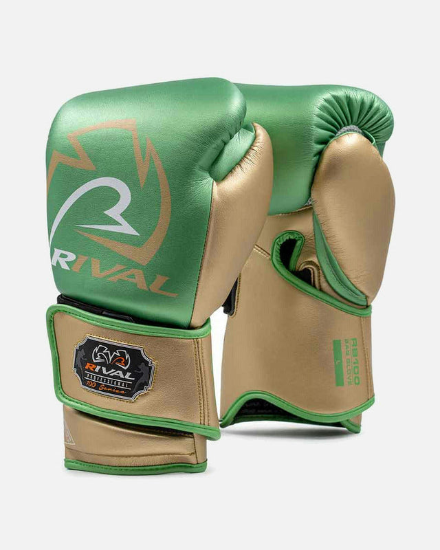 Rival Zakhandschoenen RB100 Professional - Groen/Goud