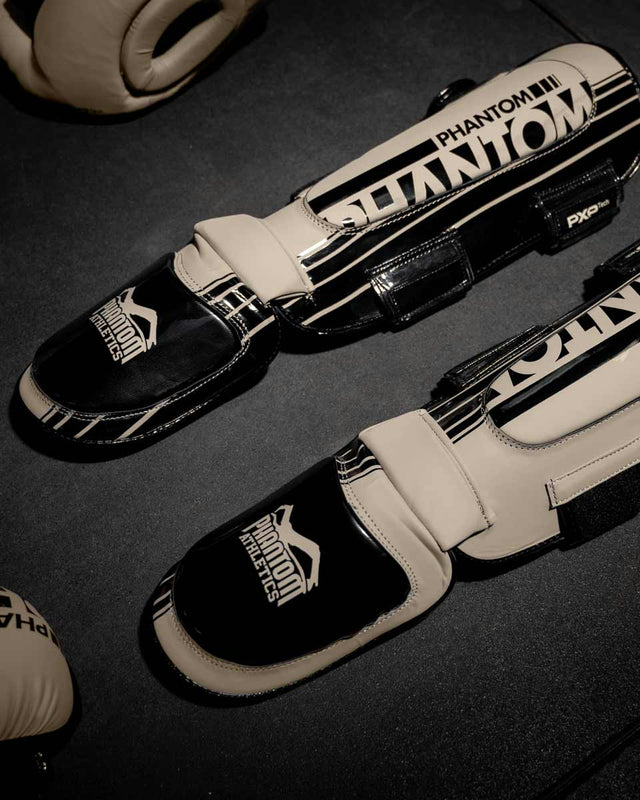 Phantom Athletics Skinnebensbeskyttere APEX Hybrid – Sand