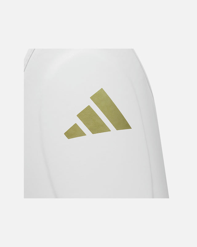 Adidas Speed Thai Shin-n-Step Shin Guards – White/Gold