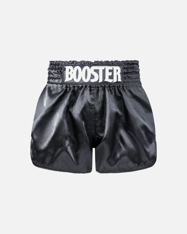 Booster Muay Thai Shorts Plain V2 – Black