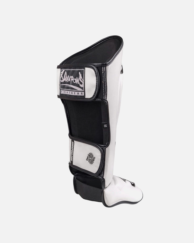 8 WEAPONS Shin guards Unlimited 2.0 – White/Black
