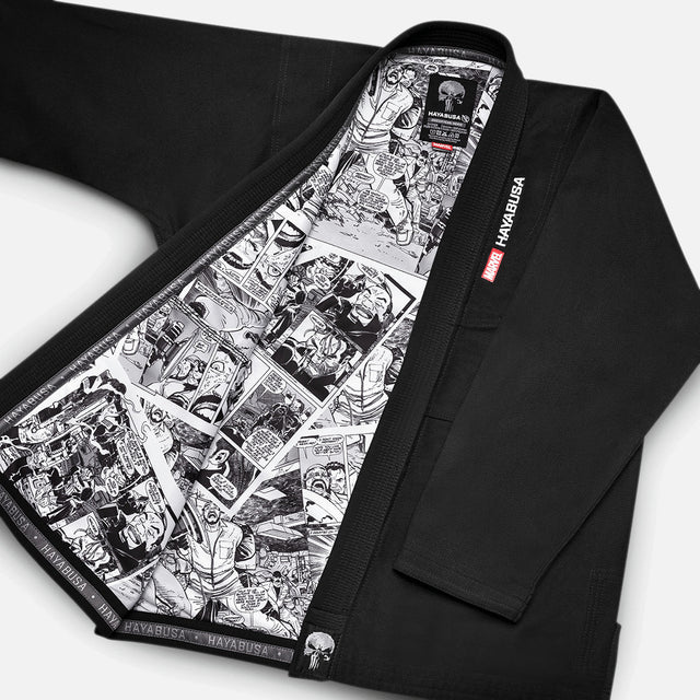 Marvel The Punisher BJJ Gi – Black
