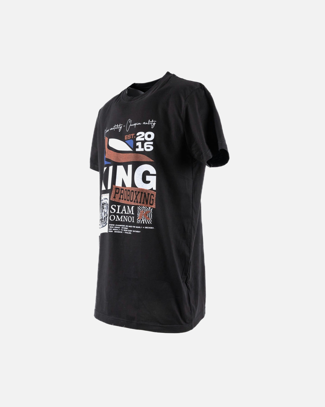 King Pro Boxing T-Shirt Omnoi – Black