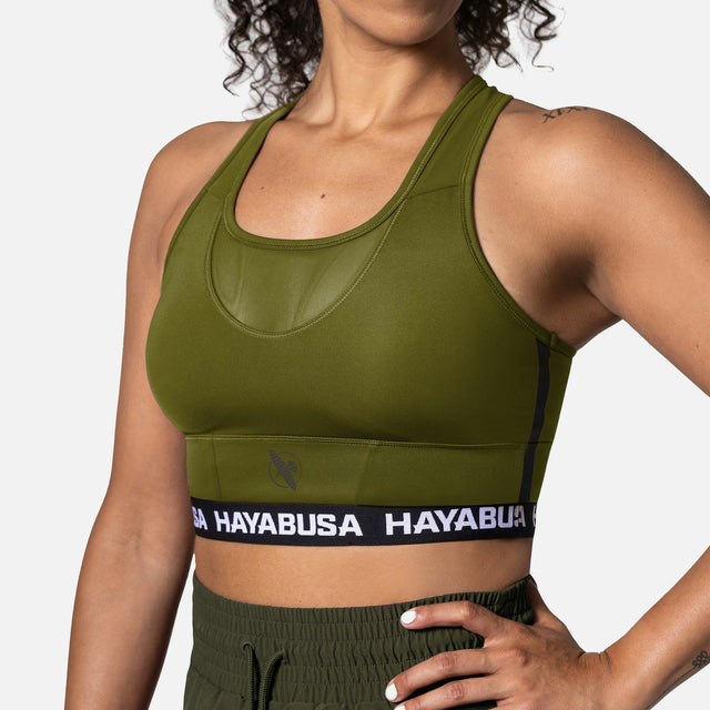 Hayabusa Sport BH Crossback Women's – Olive