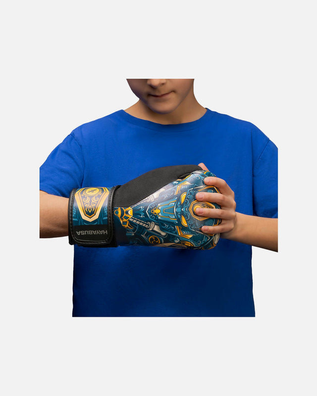 Hayabusa Kids' Boxing gloves S4 Epic – Blue