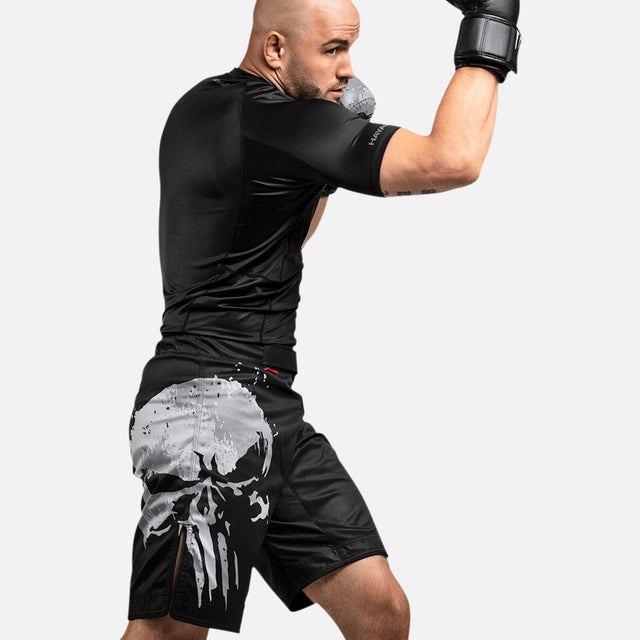 Marvel MMA Shorts The Punisher – Black
