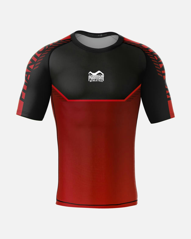 Phantom Athletics Rashguard EVO Apex Short Sleeve – Grey