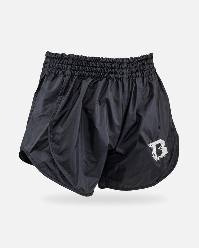Calções de Muay Thai Booster Retro Hybrid – Preto