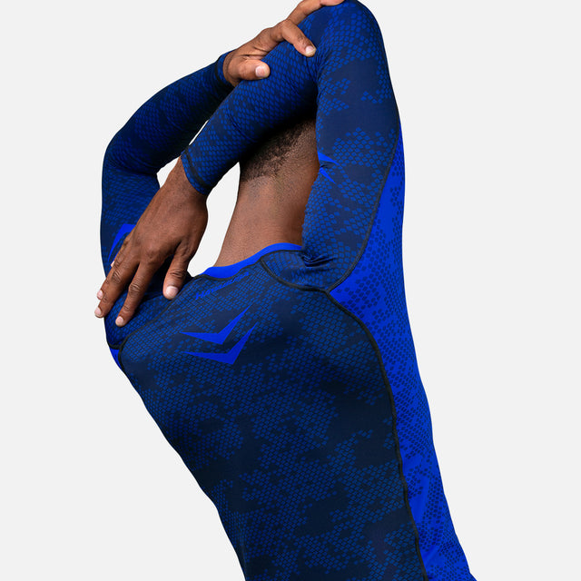 Hayabusa Rashguard Ranked Long Sleeves – Blue