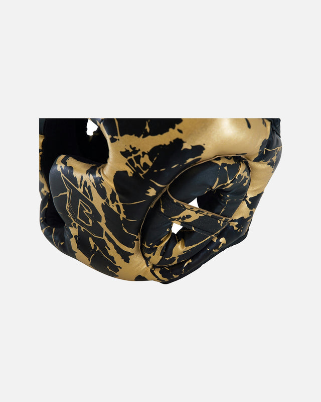 Booster Head Guard HGLB 2 Marble Kids – Gold