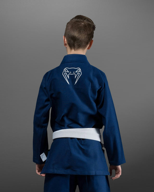 Venum BJJ Gi Contender Kinderen - Navy Blauw
