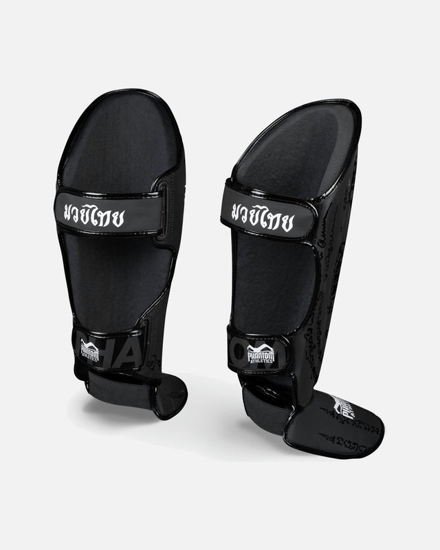 Phantom Athletics Scheenbeschermers Muay Thai - Zwart