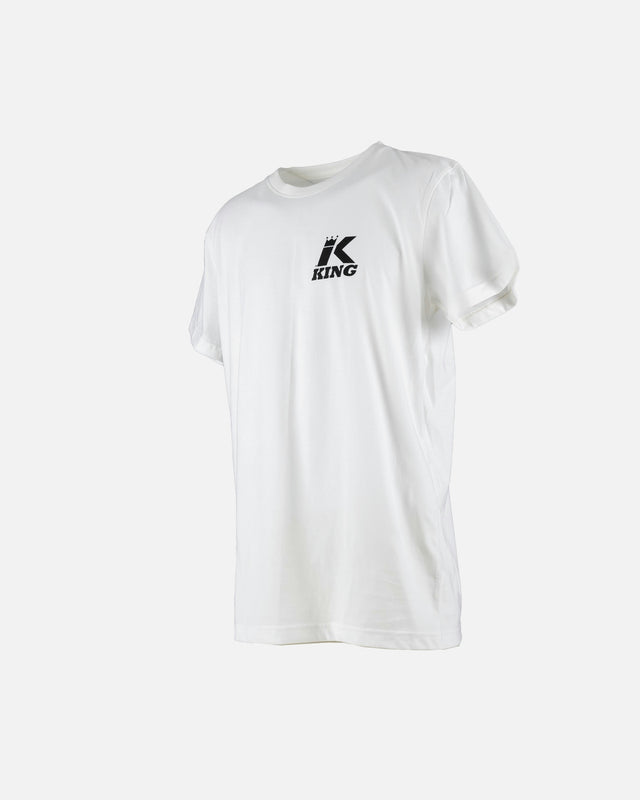 King Pro Boxing T-Shirt QR – White