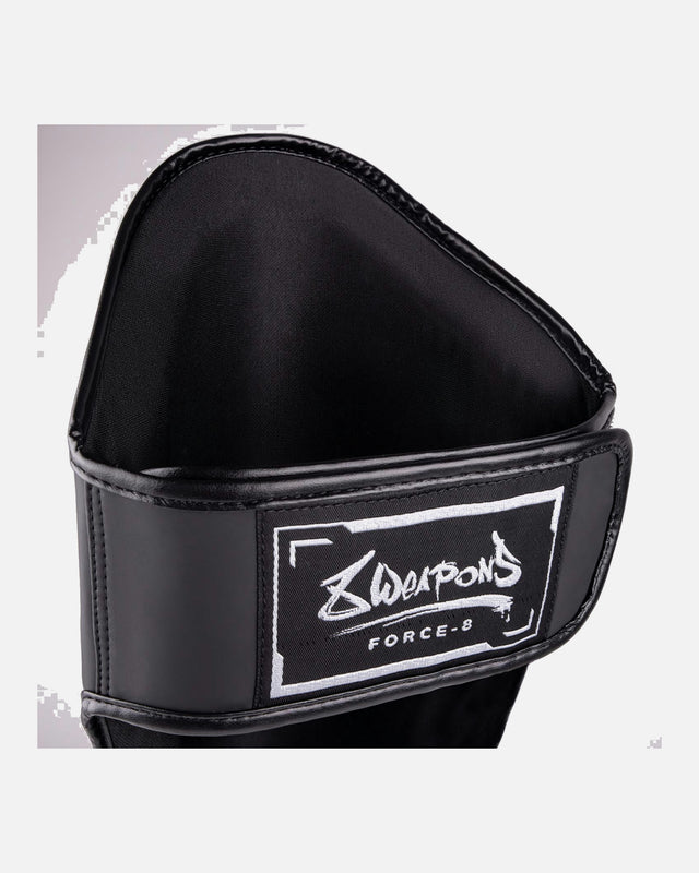 8 WEAPONS Shin guards Force 8 – Black