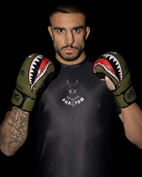 Gants de MMA Phantom Athletics Fight Squad – Vert militaire