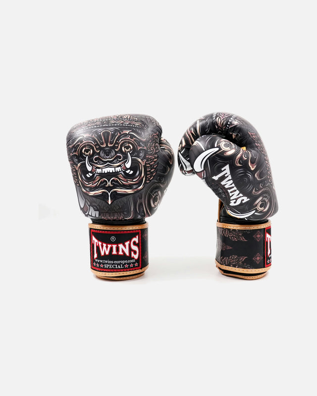 Twins Boxing gloves FBGVL4 Yaktai – Black