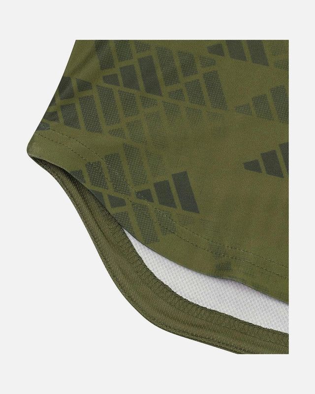 Adidas T-Shirt Tech Line - Olijf