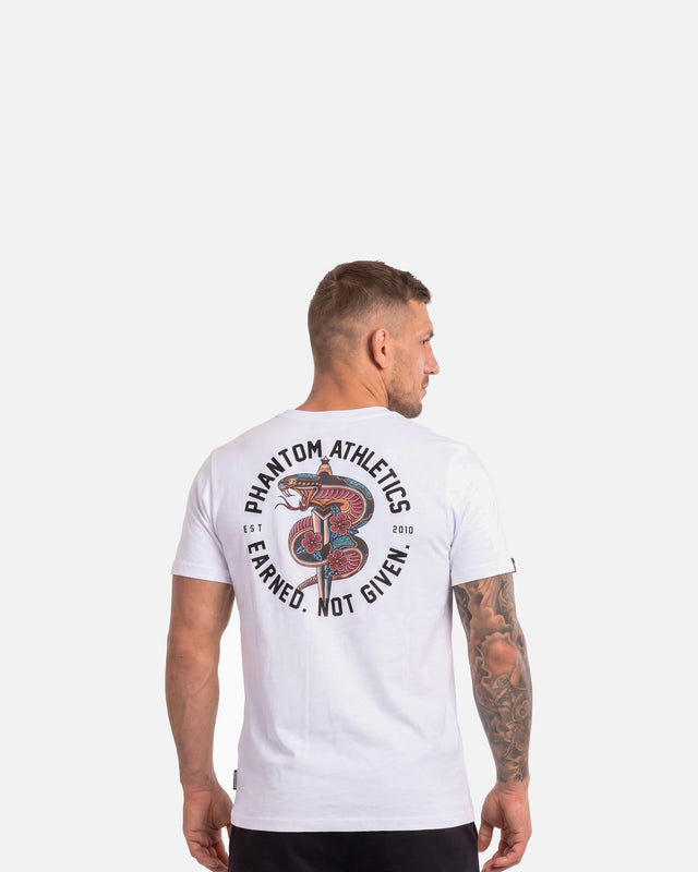 Phantom Athletics T-Shirt Serpent - White