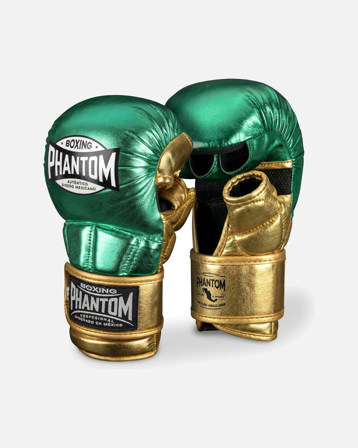 Phantom Athletics MMA Gloves Mexico – Silver/Black