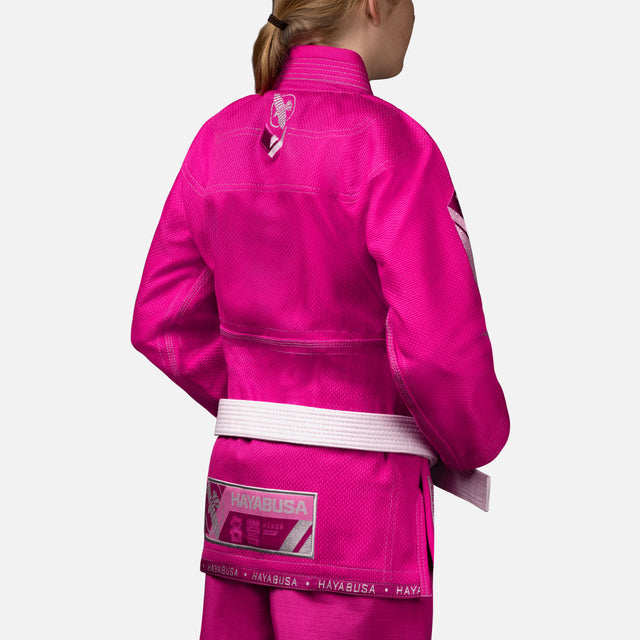Hayabusa BJJ Gi Ascend Kids – Pink