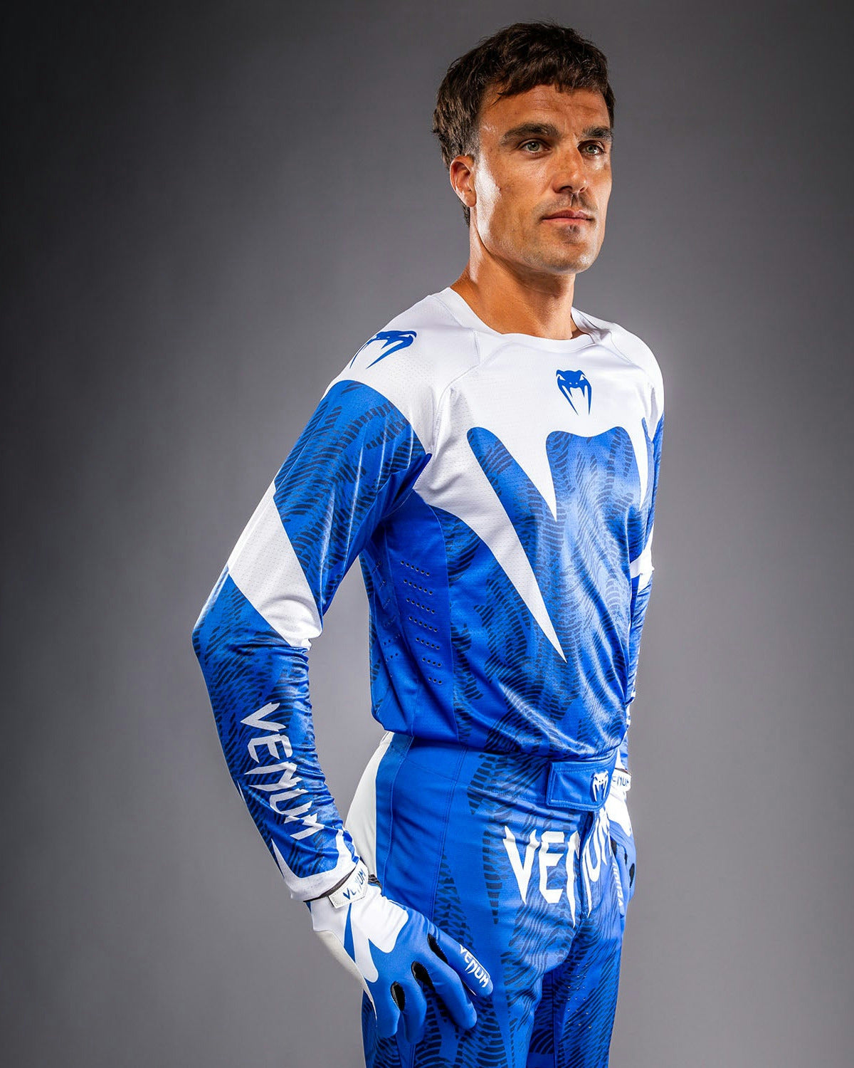 Tricou cu mânecă lungă Venum MX Elite – Albastru