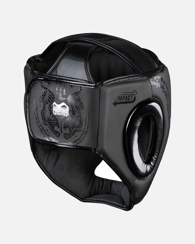Phantom Athletics Hoofdbeschermer Muay Thai - Zwart