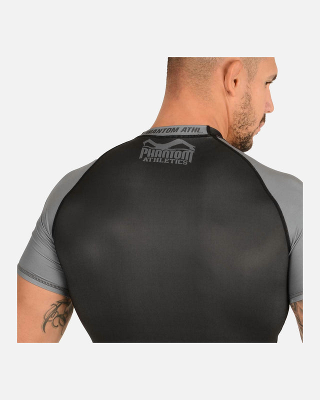 Phantom Athletics Rashguard Supporter – Black/Grey