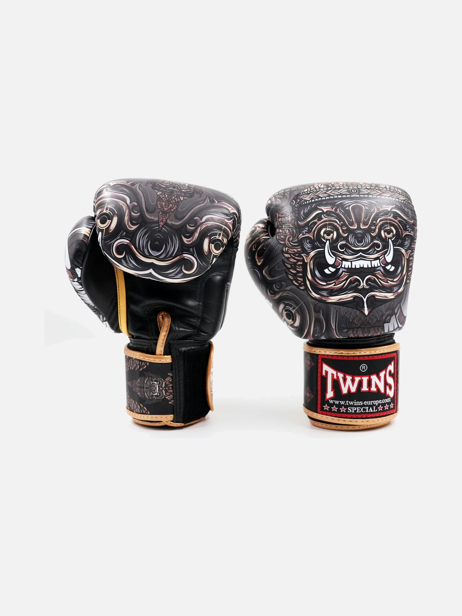 Twins Boxing gloves FBGVL4 Yaktai – Black