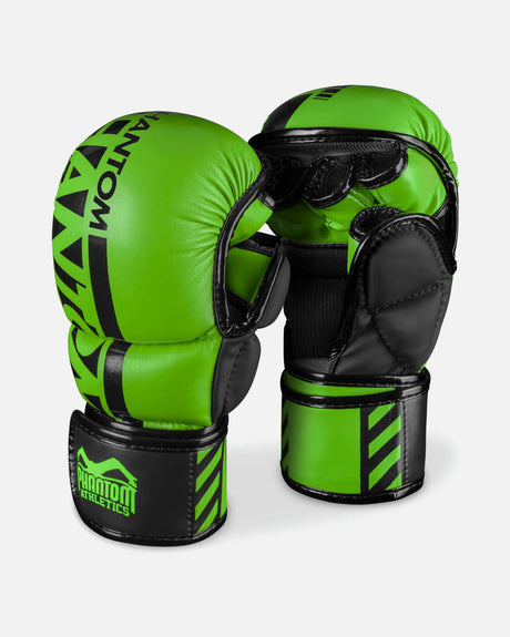 Guantes de MMA Phantom Athletics APEX – Verde Neón