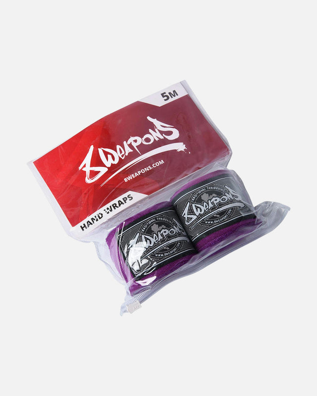 8 WEAPONS Hand wraps – Purple