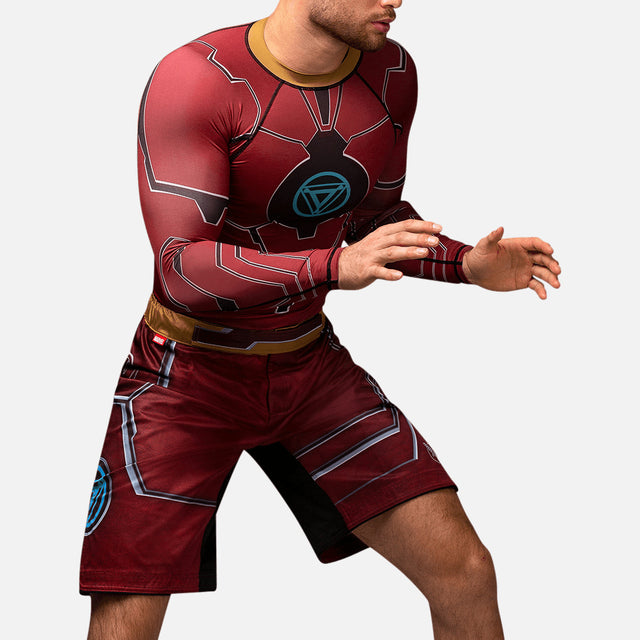 Marvel MMA Shorts Iron Man – Red