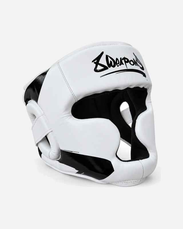 8 WEAPONS Head guard Unlimited 2.0 – White/Black