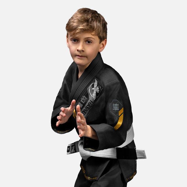 Hayabusa BJJ Gi Ascend Kids – Black