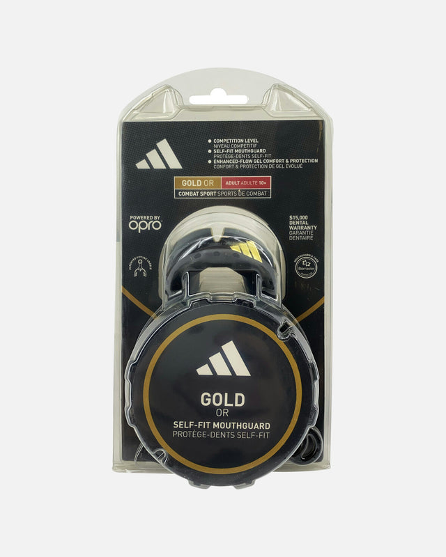 Adidas OPRO Gen4 Gold-Edition Mouthguard – Black