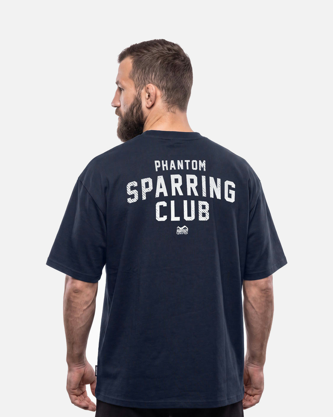 Phantom Athletics T-Shirt Sparring Club Oversize Heavy - Marineblauw