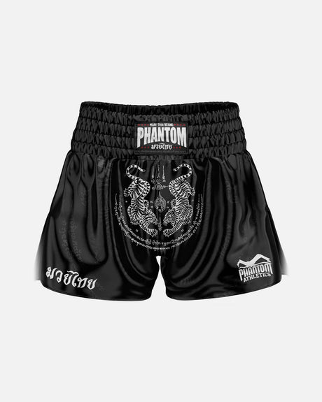 Spodenki Muay Thai Phantom Athletics Sak Yant – Czarne