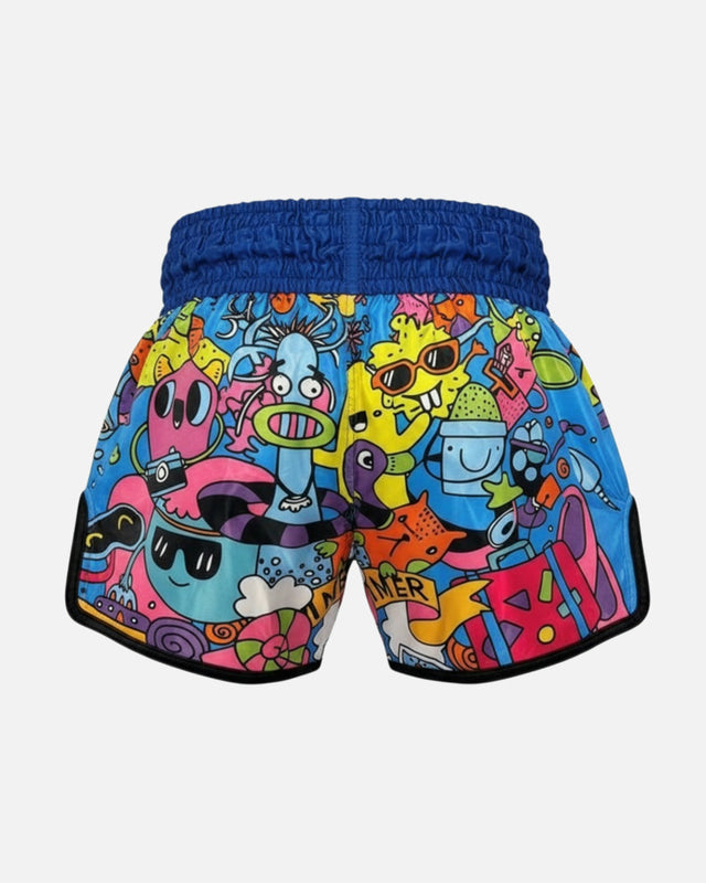 Blegend Muay Thai Shorts Legend 11 – Blue