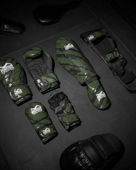 Phantom Athletics MMA-handsker Camo Tiger - Hærgrøn