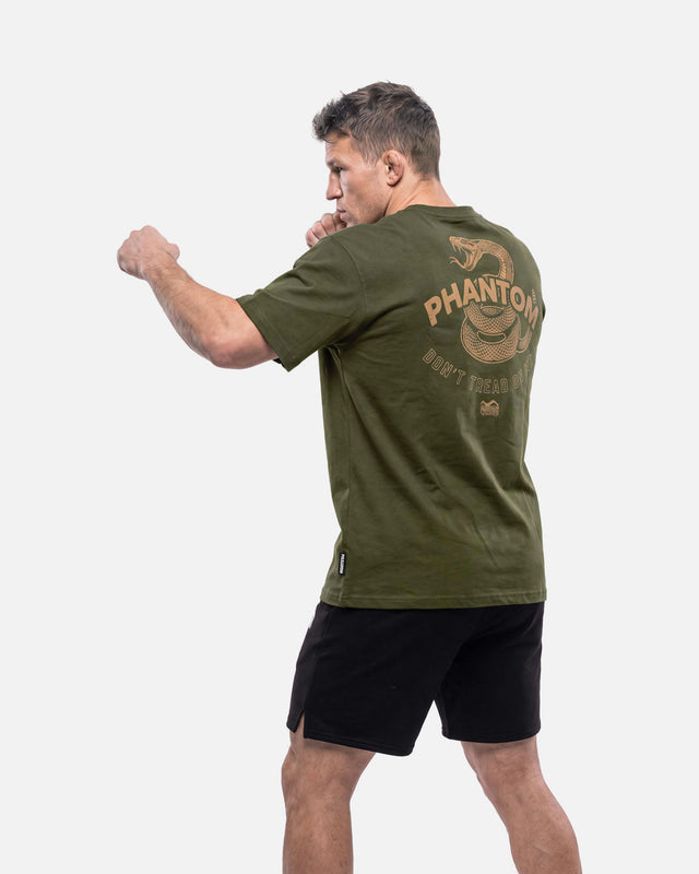 Phantom Athletics T-Shirt DON'T TREAD ON ME Oversize Heavy - Leger