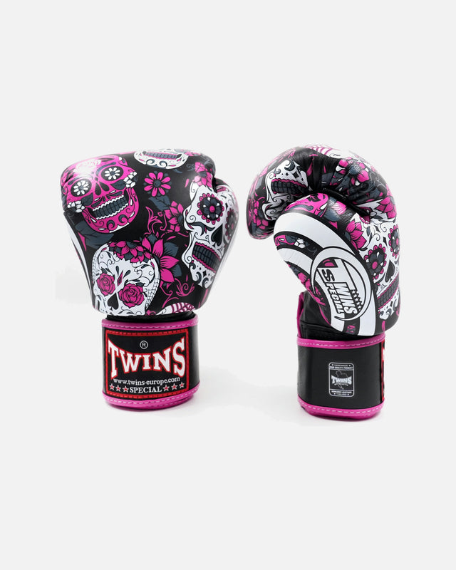 Twins Boxing gloves FBGVL4 Skull – Pink