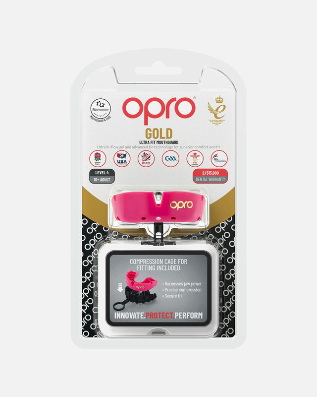 OPRO Bronze Mouthguard Kids – Pink