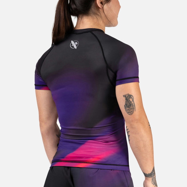 Hayabusa Rashguard Apex Nova Short Sleeves Women's – Purple