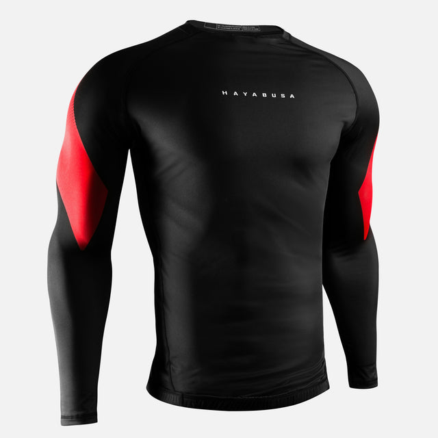 Hayabusa Rashguard Pro Ranked Long Sleeve – Black