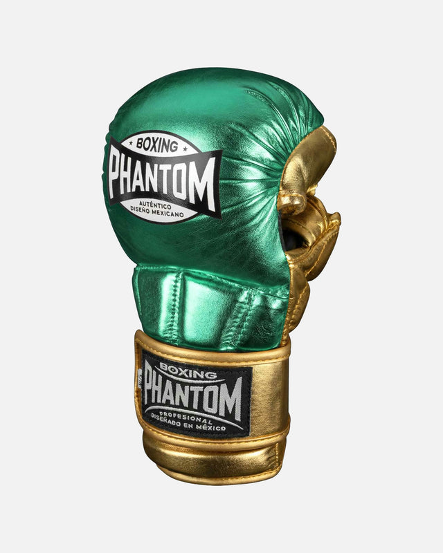 Phantom Athletics MMA Gloves Mexico – Green/Gold