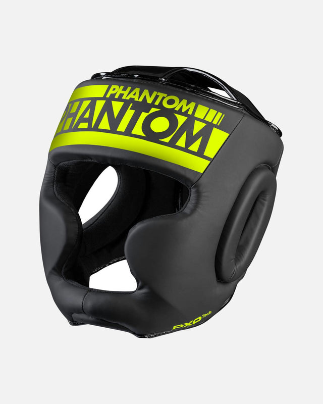 Phantom Athletics Head guard Apex Full Face – Black/Neon
