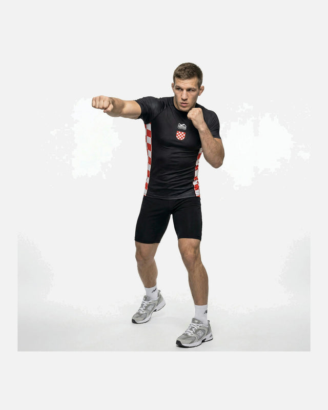 Phantom Athletics Rashguard Team Croatia – Black