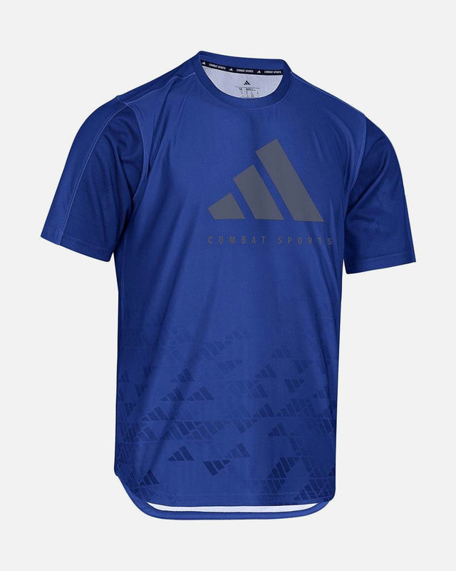 Adidas T-shirt Tech Line – Dark Blue/Blue