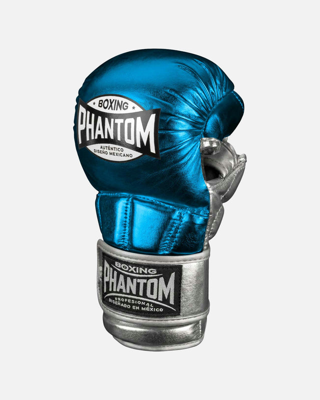 Phantom Athletics Mexico MMA Gloves – Light Blue/Silver